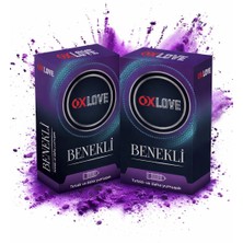 Novis Liora Oxlove Benekli Tırtıklı Prezervatif 10’lu x 2 Kutu 20 Adet Daha Yumuşak Dokulu Koruyucu
