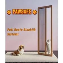 Palace Aluminium Pawsafe Tek Kapılı Pati Dostu Plise Sineklik Kapı