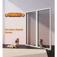 Palace Aluminium Pawsafe Çift Kapılı Pati Dostu Plise Sineklik Kapı