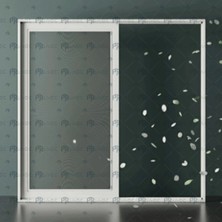 Tek Raylı Sürme Sineklik Sistemi – Cam Balkon Modeli | Palace Aluminium