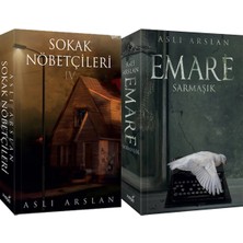 İndigo Kitap Sokak Nöbetçileri 4 Karton Kapak ve Emare Sarmaşık Karton Kapak (Aslı Arslan) 2'li Set