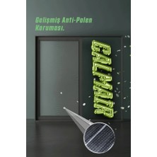 Palace Aluminium Antipolen Tek Raylı Sürme Sineklik Sistemi – Kapı Kullanımı Için