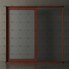 Palace Aluminium Tek Raylı Sürme Sineklik Kapı