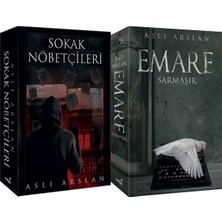 İndigo Kitap Sokak Nöbetçileri 1 Karton Kapak ve Emare Sarmaşık Karton Kapak (Aslı Arslan) 2'li Set