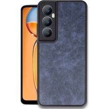 Hnrlishp Newface Realme C65 Kılıf Aras Deri Kapak - Lacivert