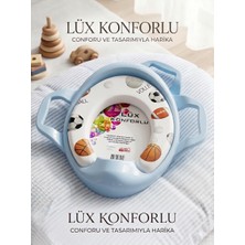 Primeaks Lüx Çocuk Klozet Adaptörü – Kaymaz Tabanlı, Konforlu Tuvalet Eğitimi Aparatı