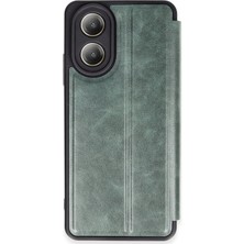 Hnrlishp Newface  A38 Kılıf Flip Cover - Koyu Yeşil