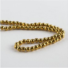 Zero Land Hnrlishp 4 mm Fasetli Hematit Taşı-Antrasit