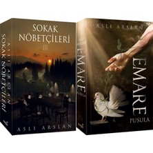 İndigo Kitap Sokak Nöbetçileri 3 Karton Kapak ve Emare Pusula Karton Kapak (Aslı Arslan) 2'li Set