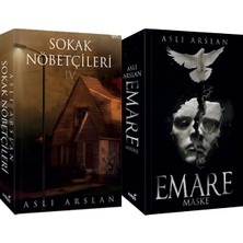 İndigo Kitap Sokak Nöbetçileri 4 Karton Kapak ve Emare Maske Karton Kapak (Aslı Arslan) 2'li Set