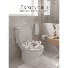 Primeaks Lüx Çocuk Klozet Adaptörü – Kaymaz Tabanlı, Konforlu Tuvalet Eğitimi Aparatı