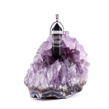 Zero Land Hnrlishp Akik Point Kolye Ucu-Siyah