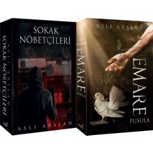 İndigo Kitap Sokak Nöbetçileri 1 Karton Kapak ve Emare Pusula Karton Kapak (Aslı Arslan) 2'li Set
