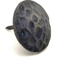 Esranın Dünyası Antika Tarz Dekoratif Pirinç Desenli Kabara No3 - 27 Mm, Oksit RSTHD34-ESRDNS