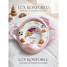 Primeaks Lüx Çocuk Klozet Adaptörü – Kaymaz Tabanlı, Konforlu Tuvalet Eğitimi Aparatı