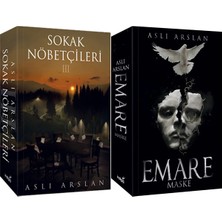 İndigo Kitap Sokak Nöbetçileri 3 Karton Kapak ve Emare Maske Karton Kapak (Aslı Arslan) 2'li Set