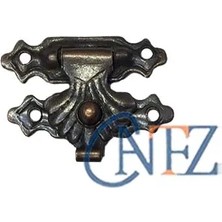 Esranın Dünyası Kutu, Tavla Klipsi, Ön Kilidi No:1 - 22X16 Eskitme, 1 Adet RSTHD34-ESRDNS