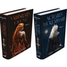 İndigo Kitap Varislerin Oyunu Ciltli ve Acıların Hükümdarı Ciltli (Adora Yağmur) 2'li Set