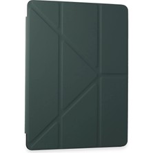 Hnrlishp Newface  Galaxy T870 Tab S7 11 Kılıf Kalemlikli Mars Tablet Kılıfı - Koyu Yeşil