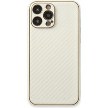 Hnrlishp Newface Iphone 13  Kılıf Coco Karbon Silikon - Beyaz