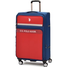 U.s. Polo Assn. Büyük Boy Kumaş Valiz – Geniş Hacimli Körüklü, Ultra Hafif, 8 Tekerlekli Seyahat Valizi PLVLZ2605051A