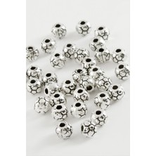 Zero Land Hnrlishp Benekli Tesbih Ara Atı 50 Gram-Gümüş Rengi