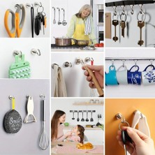 By Nevser® Güçlü Manyetik Mutfak,banyolar Için Çok Amaçlı 2'li Magnet Askı