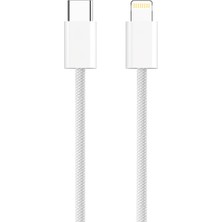 Avcı Teknoloji Market iPhone Type-C Lightning Şarj Kablosu 30W Hızlı Şarj Data Kablosu 1m