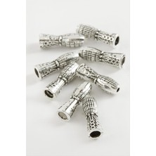 Zero Land Hnrlishp Çizgili Tesbih Atı 50 Gram-Gümüş Rengi