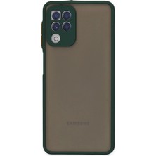 Hnrlishp Newface  Galaxy A22 Kılıf Montreal Silikon Kapak - Yeşil
