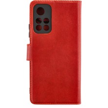 Hnrlishp Newface Xiaomi Redmi Note 11T Kılıf Tr S Plus Kapaklı Kılıf - Kırmızı