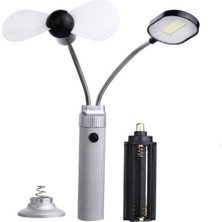 Maarketim Pervane ve Mıknatıslı Masa Lambası