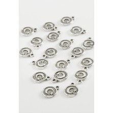 Zero Land Hnrlishp Ay Yıldız Tesbih Püskül Atı 50 Gram-Gümüş Rengi