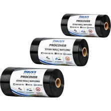 İskar Plastik Malç Naylonu /500 METRE/120 CM/30 MİKRON/Deliksiz/Siyah