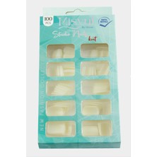 Zero Land Hnrlishp Misyul Küt Takma Tırnak 100 Adet-Krem