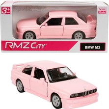 Oyuncak Vitrinim 1:32 Rmz City Pembe Serisi Die Cast Model Araba - Bmw M3