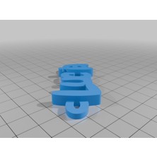 Akaslan Plastik Kablo Organizer Tutucu – 3D Baskı Masa Organizer (Bu Ürün Sadece Plastik Parçadır - Almadan Önce Soru Sorabilirsiniz)