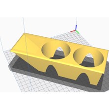 Akaslan Plastik Audi B3 B4 Coupe Bardaklık Abs Baskı 01340 (Bu Ürün Sadece Plastik Parçadır - Almadan Önce Soru Sorabilirsiniz)