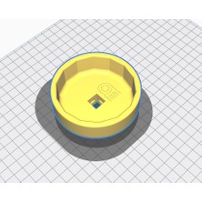 Akaslan Plastik Yağ Filtresi Anahtar Kafası 74 x 14 Mercedes-Benz, Audi, Bmw Abs Baskı 01282 (Bu Ürün Sadece Plastik Parçadır - Almadan Önce Soru Sorabilirsiniz)