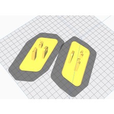 Akaslan Plastik Citroen C5 Far Yıkama Kapağı Sağ ve Sol Abs Baskı 01562 (Bu Ürün Sadece Plastik Parçadır - Almadan Önce Soru Sorabilirsiniz)