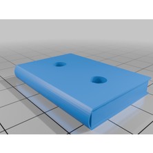 Akaslan Plastik Mini Cooper Arka Cam Silecek Tapa – 3D Baskı Araç Parçası (Bu Ürün Sadece Plastik Parçadır - Almadan Önce Soru Sorabilirsiniz)