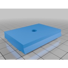 Akaslan Plastik Tripod Hızlı Bağlantı Plakası – 3D Baskı Kamera Aksesuarı (Bu Ürün Sadece Plastik Parçadır - Almadan Önce Soru Sorabilirsiniz)