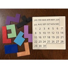 Akaslan Plastik Bulmaca-A-Day TAKVIMI-6906831 (Bu Ürün Sadece Plastik Parçadır - Almadan Önce Soru Sorabilirsiniz)