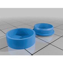 Akaslan Plastik Plaka Vida Kapağı – 3D Baskı Otomotiv Aksesuarı (Bu Ürün Sadece Plastik Parçadır - Almadan Önce Soru Sorabilirsiniz)