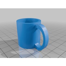 Akaslan Plastik Kupa Destek Standı – 3D Baskı Bardak Aparatı (Bu Ürün Sadece Plastik Parçadır - Almadan Önce Soru Sorabilirsiniz)