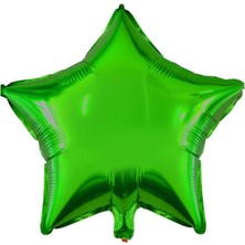 Party Express 18" Folyo Balon Yıldız - Açık Yeşil