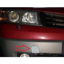 Akaslan Plastik Renault Megane 2 2008 Ön Çeki Kancası Kapağı Abs Baskı 00608 (Bu Ürün Sadece Plastik Parçadır - Almadan Önce Soru Sorabilirsiniz)