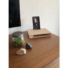 Akaslan Plastik Telefon Hoparlör Standı (Bu Ürün Sadece Plastik Parçadır - Almadan Önce Soru Sorabilirsiniz)
