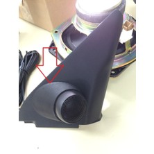 Akaslan Plastik 2006 Nissan Sentra Tweeter Montaj Braketi Sağ ve Sol Abs Baskı 00858 (Bu Ürün Sadece Plastik Parçadır - Almadan Önce Soru Sorabilirsiniz)