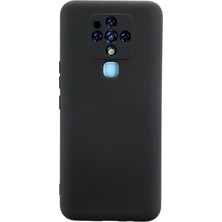 Hnrlishp Newface Tecno Camon 16 Kılıf Nano Içi Kadife Silikon - Siyah